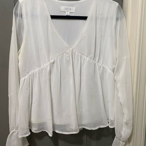boutique top. worn a few times. in great condition